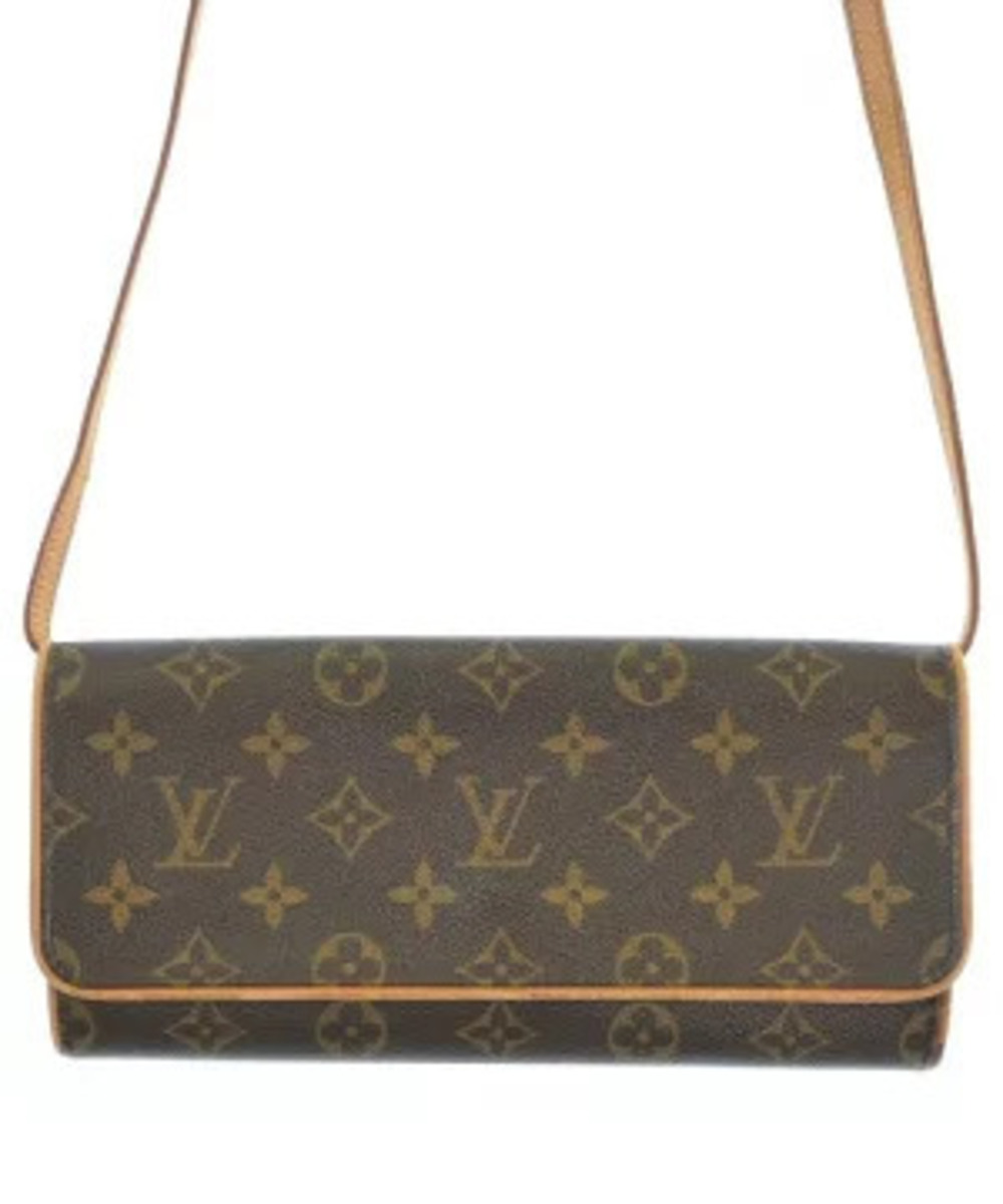 LOUIS VUITTON Shoulder Bag Brown All over pattern